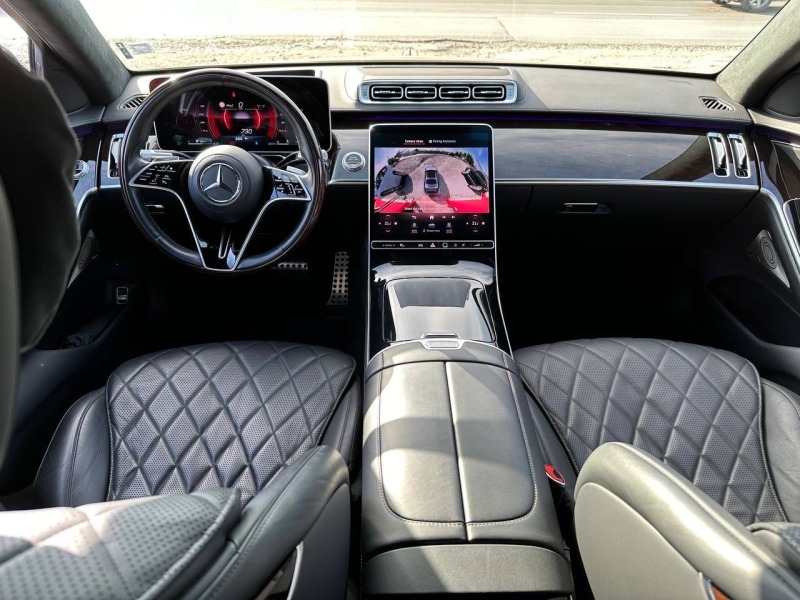 Mercedes-Benz S 400 d 4-MATIC Long, AMG Paket, Exclusive, 3xTV, FULL, снимка 9 - Автомобили и джипове - 44037127