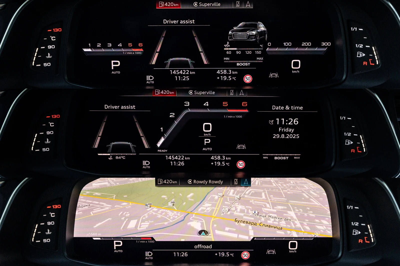 Audi A6 50TDI/S6 OPTIC/SLINE/MATRIX/B&O/360/ | Mobile.bg   17