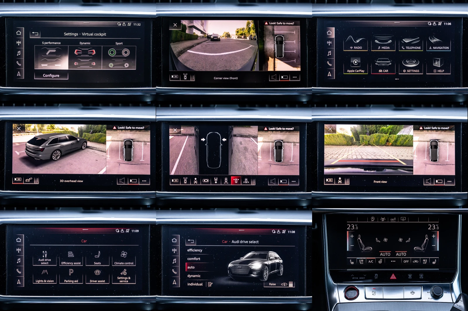 Audi A6 50TDI/S6 OPTIC/SLINE/MATRIX/B&O/360/ | Mobile.bg   16