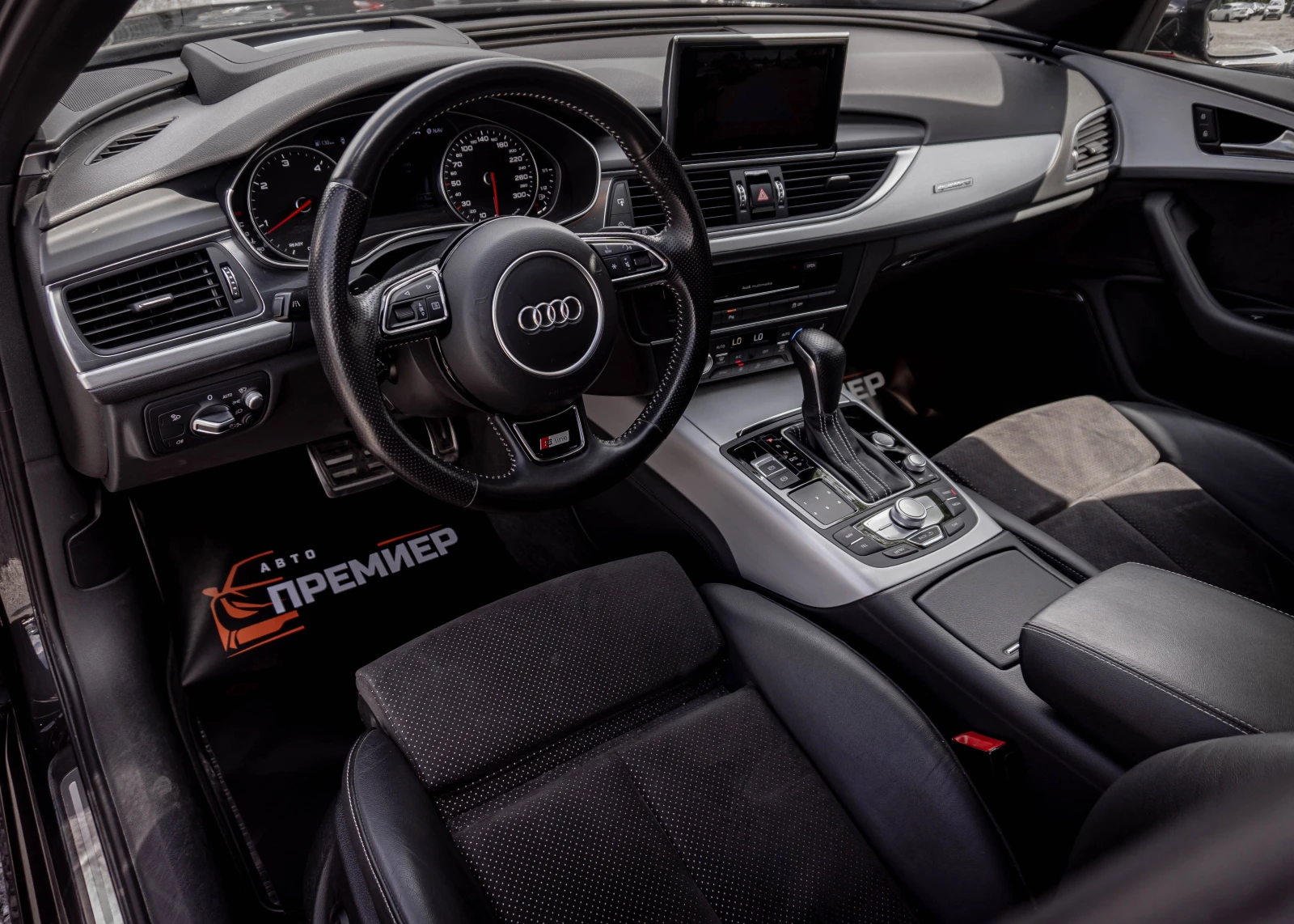 Audi A6 3.0TDI-Quattro-SLine-РЕАЛНИ КМ-РЕГИСТРИРАНА!, снимка 8 - Автомобили и джипове - 54999122