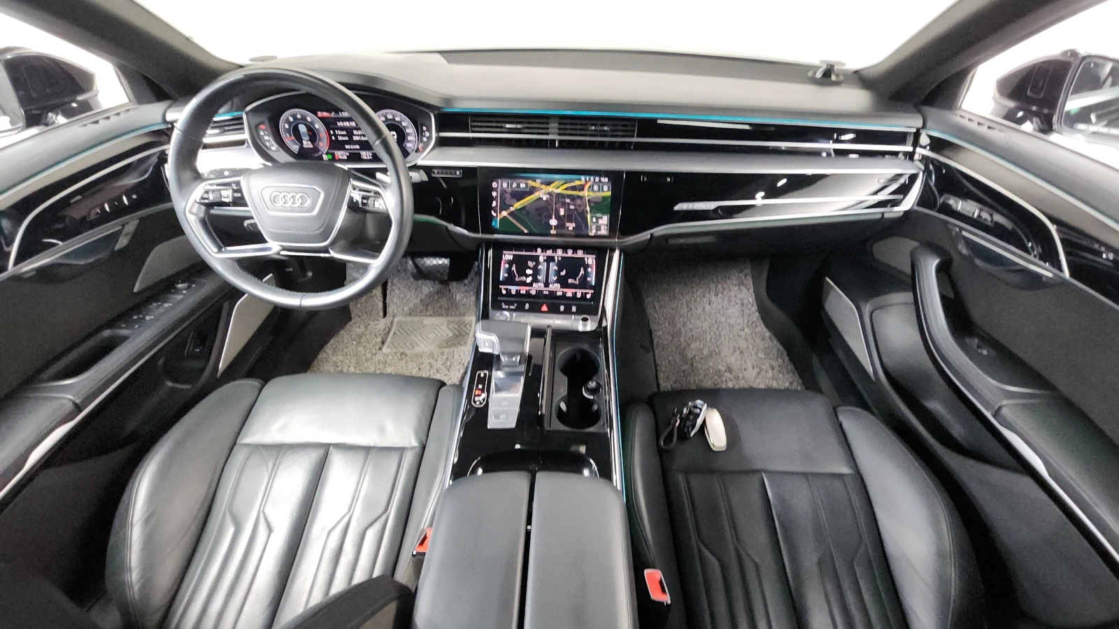 Audi A8 LONG* SOFT-CLOSE* DIS* 360* HUD* TV* ОБДУХ* МАСАЖ*, снимка 6 - Автомобили и джипове - 56059394