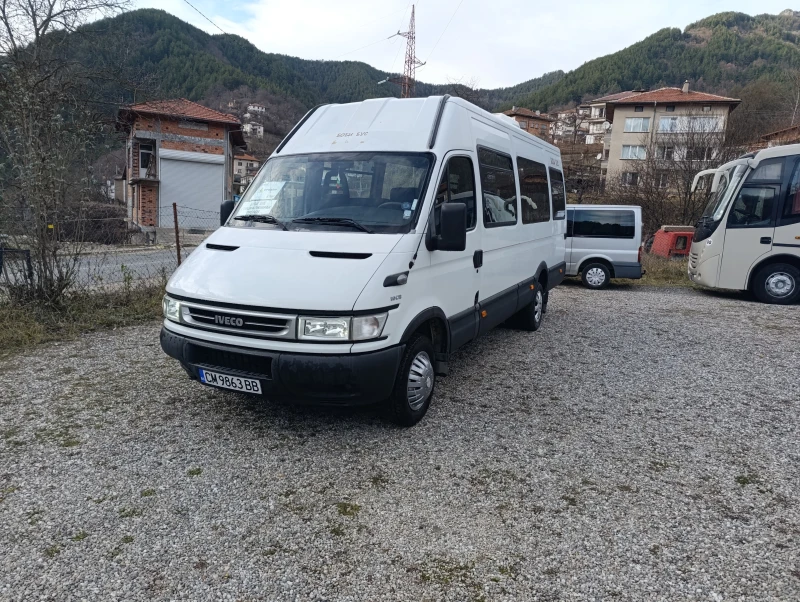 Iveco 50s13 21+ 1, КЛИМА, ПЕЧКА, АВТОМ.ВРАТА, снимка 2 - Бусове и автобуси - 48346717