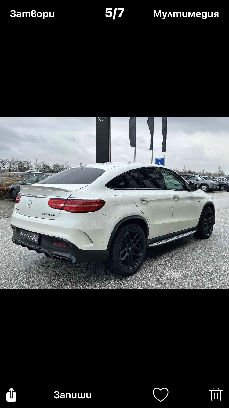 Mercedes-Benz GLE 63 S AMG, снимка 3 - Автомобили и джипове - 55127561