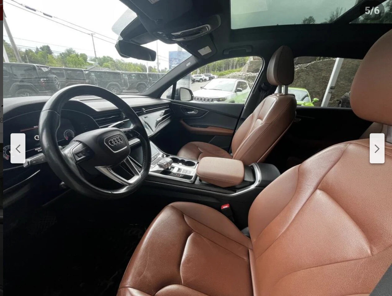 Audi Q7 55TFSI* MATRIX* S* LINE* 360КАМЕРА* LANE* ASSIST*  - изображение 5