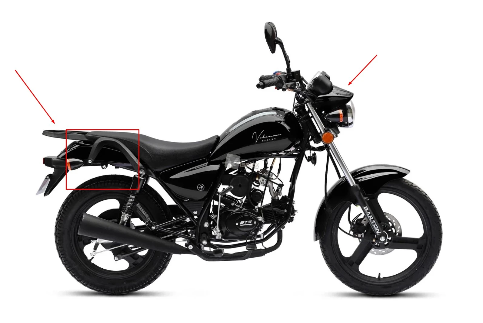 Barton Mopeds Volcano 50, снимка 15 - Мотоциклети и мототехника - 55962059