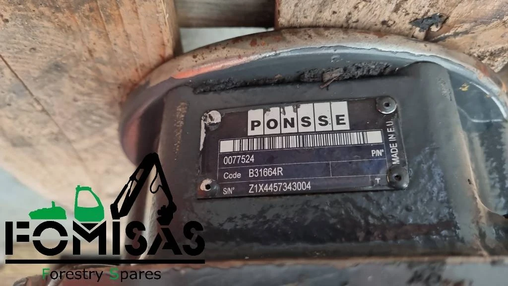 Специализирани машини Машини за дърводобив Ponsse Ergo 8W въртящ мотор, снимка 3 - Селскостопанска техника - 56018720