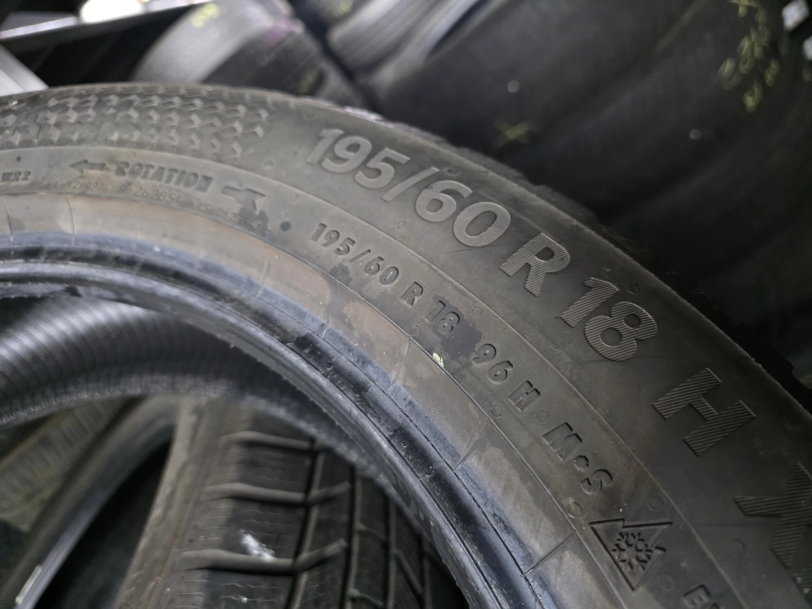 Гуми Зимни 195/60R18, снимка 7 - Гуми и джанти - 56725409