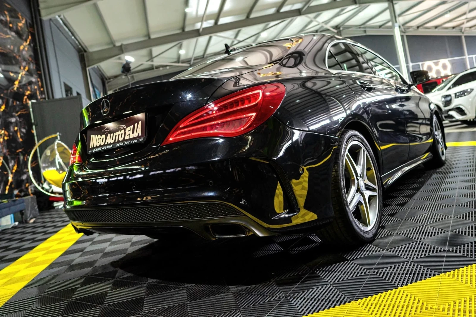 Mercedes-Benz CLA 220 D FULL AMG LINE LED NAVI ЛИЗИНГ 100%, снимка 10 - Автомобили и джипове - 54771196