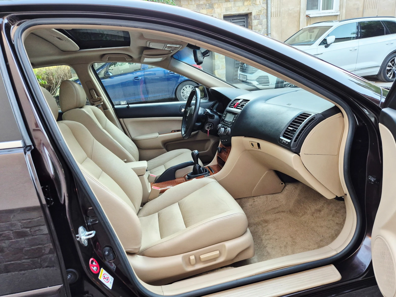 Honda Accord 2.2d-EXECUTIVE-FACE LIFT-veriga-6скорости-japan , снимка 12 - Автомобили и джипове - 54723525