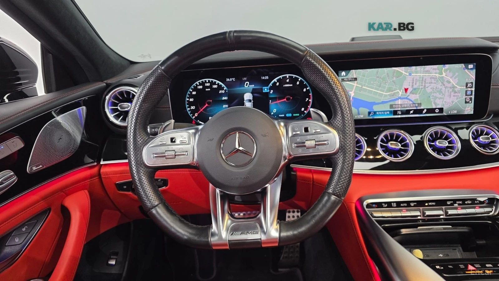 Mercedes-Benz AMG GT 43* 4MATIC+ * ��� �����* ���������* 360* BURMESTER | Mobile.bg � ����������� 14