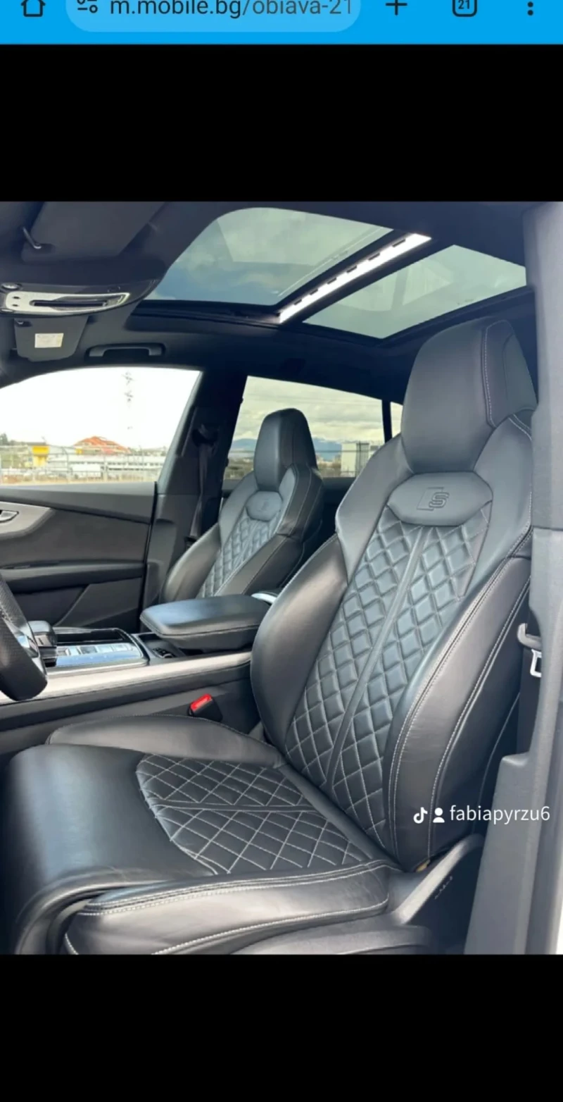 Audi Q8 * * S-OPTIC* * PANORAMA* * BANG&OLUFSEN* * , снимка 11 - Автомобили и джипове - 47483581