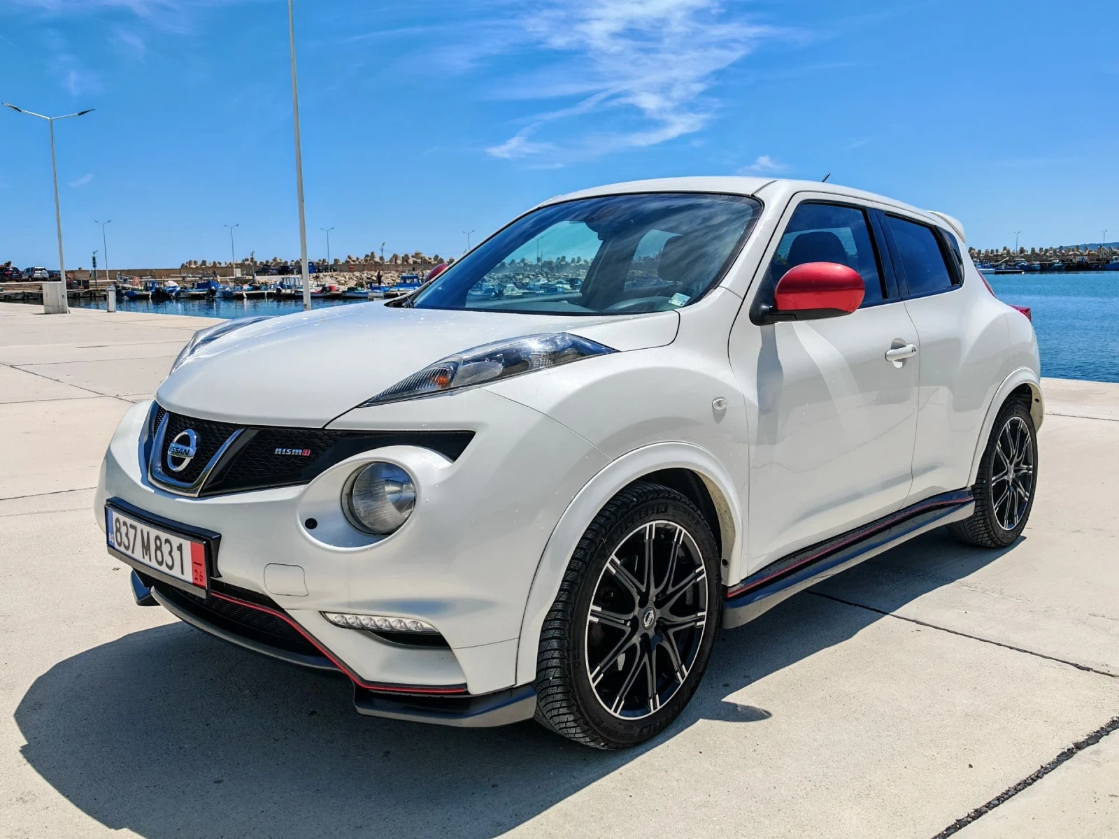 Nissan Juke * NISMO * 1.6 TURBO 200ps * ПЕРЛА * КАМЕРА * NAVI , снимка 2 - Автомобили и джипове - 54695958