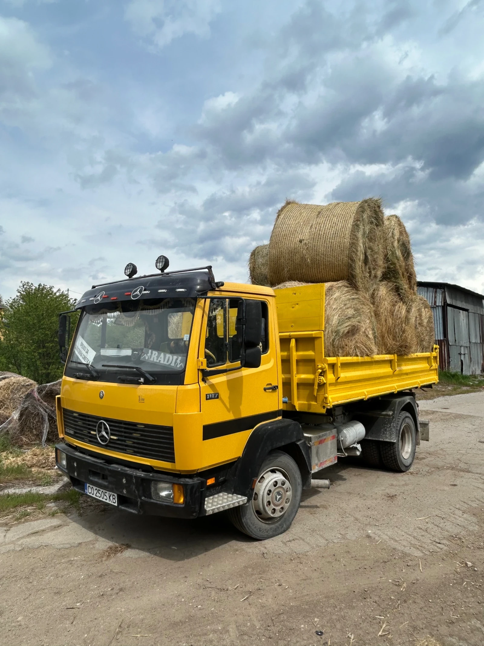 Mercedes-Benz 1117 Тристранен самосвал MILER KIPER , снимка 8 - Камиони - 55532711