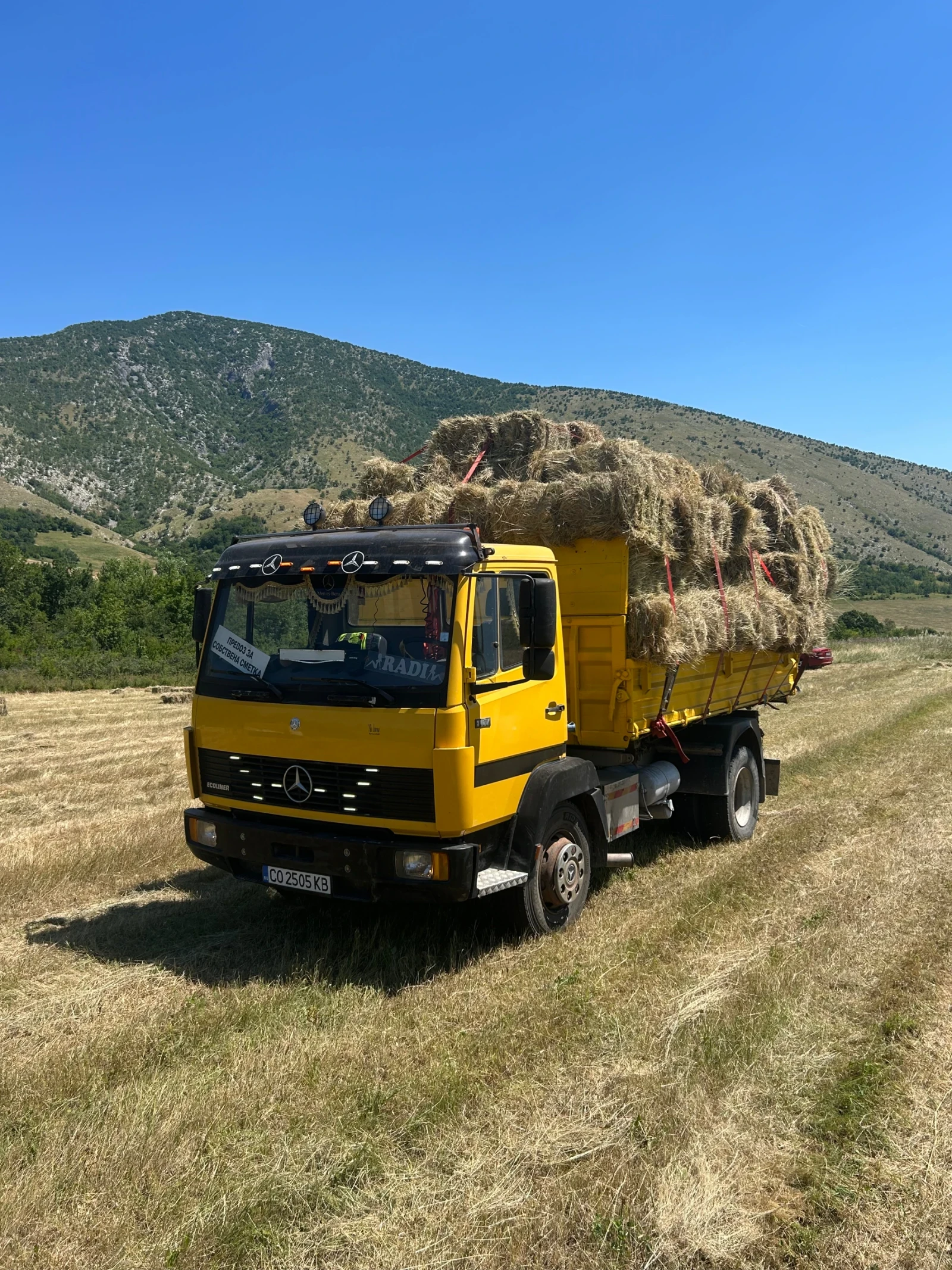 Mercedes-Benz 1117 Тристранен самосвал MILER KIPER , снимка 2 - Камиони - 55532711