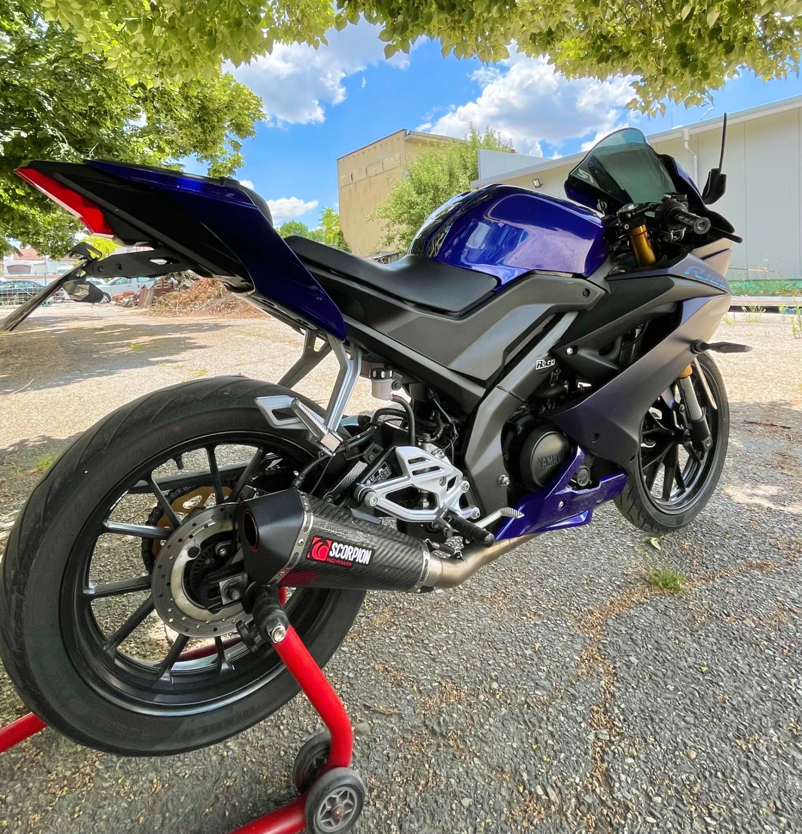 Yamaha Yzf R125 - изображение 4