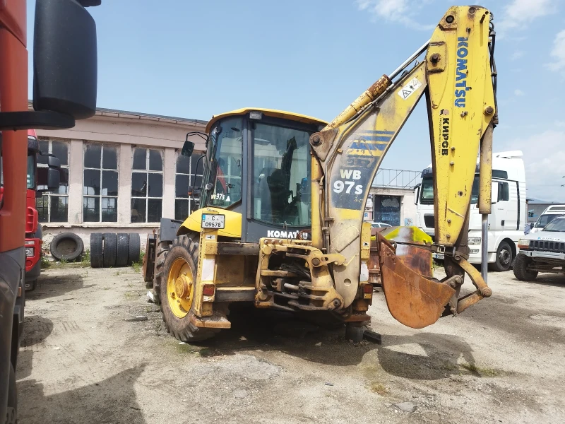 Багер Komatsu 97s, снимка 2 - Индустриална техника - 48014999