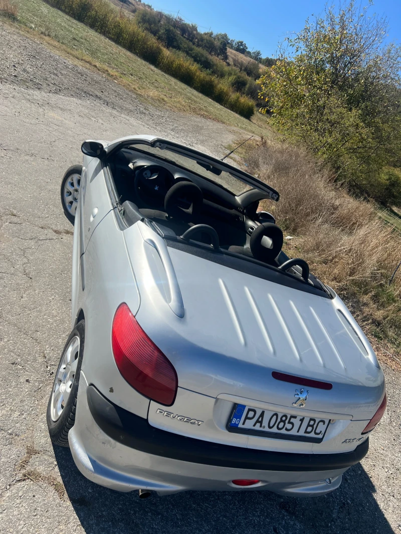 Peugeot 206 CC, снимка 8 - Автомобили и джипове - 47649833