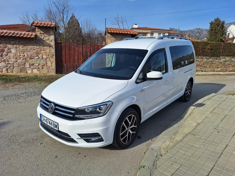 VW Caddy 4 motion 2.0 150коня maxi 7 местен, снимка 1 - Автомобили и джипове - 49131609