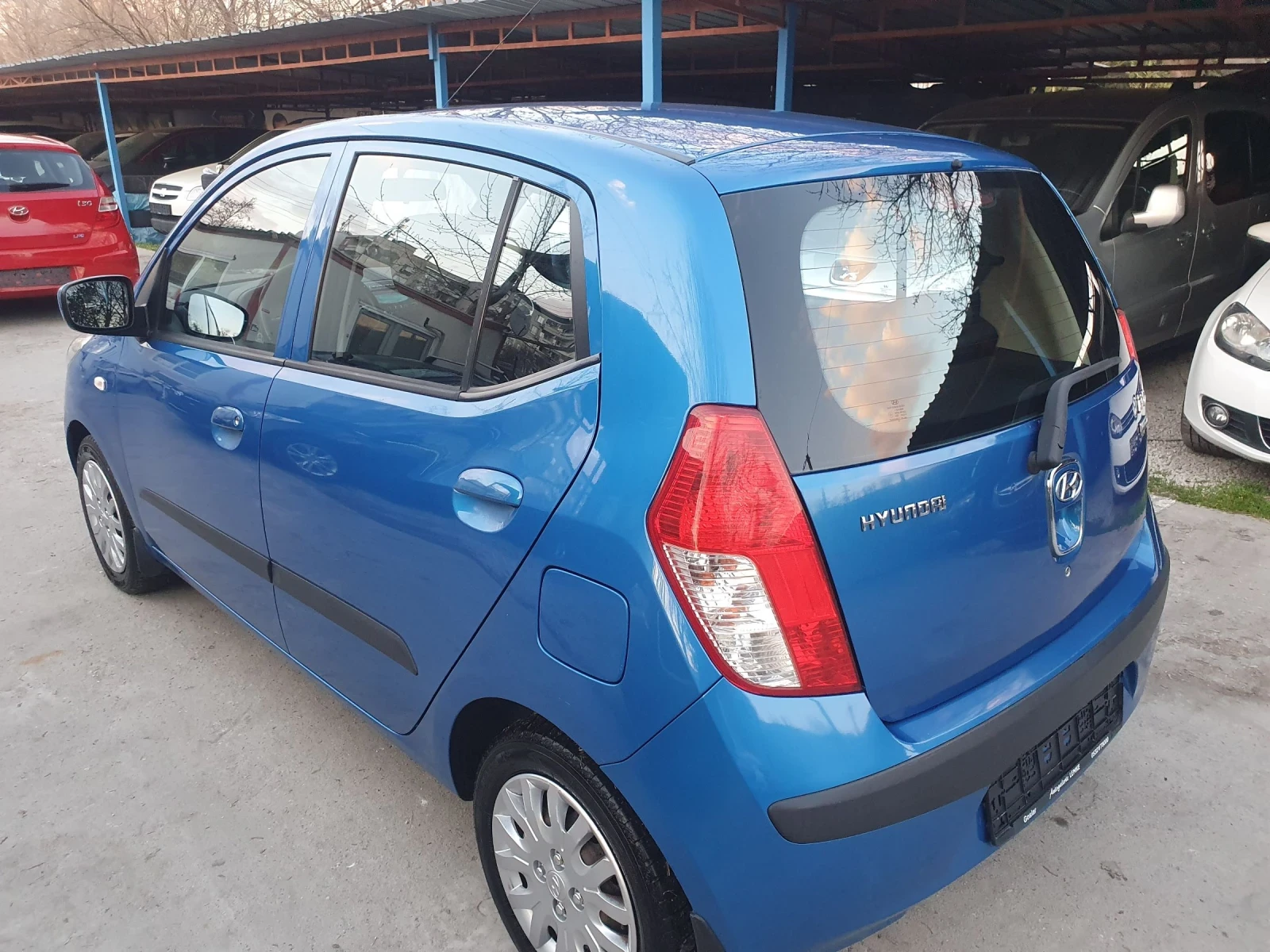 Hyundai I10 1.2 AUT  PODGREV KLIMA 4 VR, снимка 4 - Автомобили и джипове - 53761348
