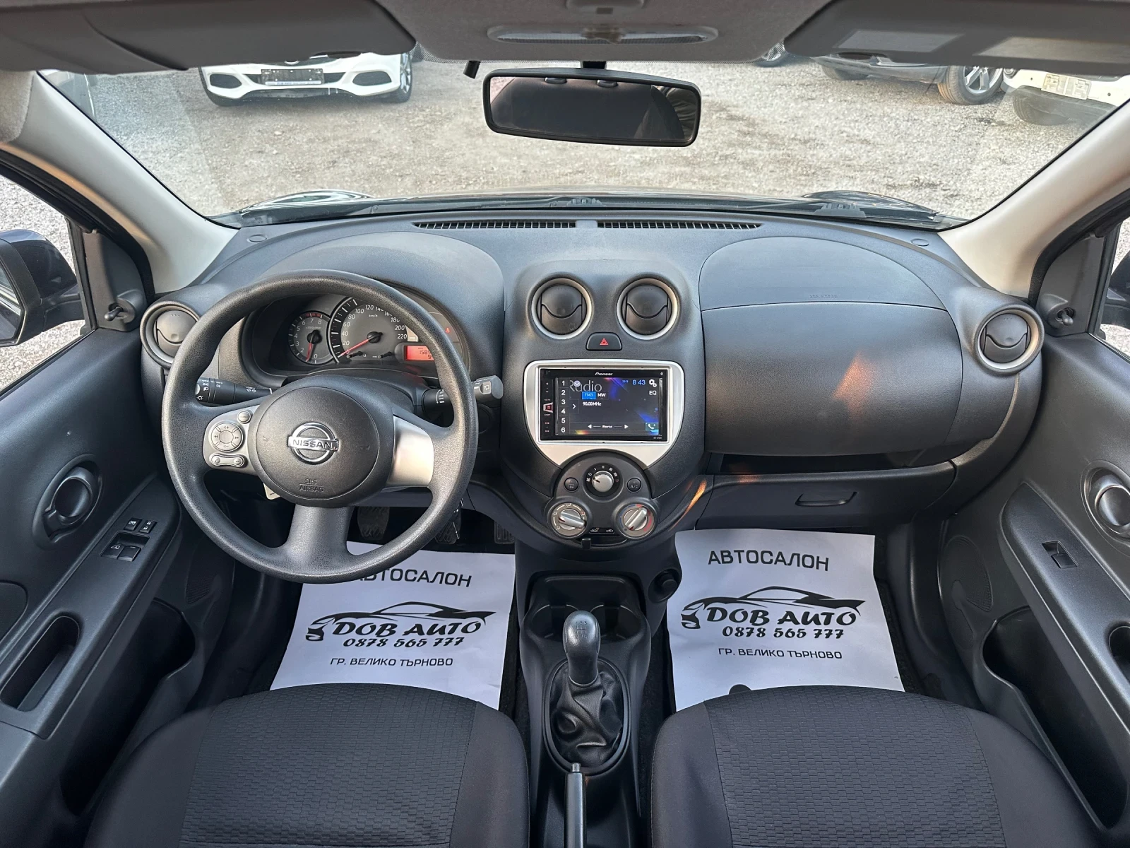 Nissan Micra 1.2i-158000км-БЕНЗИН-ГАЗ-НАВИ-КАМЕРА., снимка 13 - Автомобили и джипове - 54013861