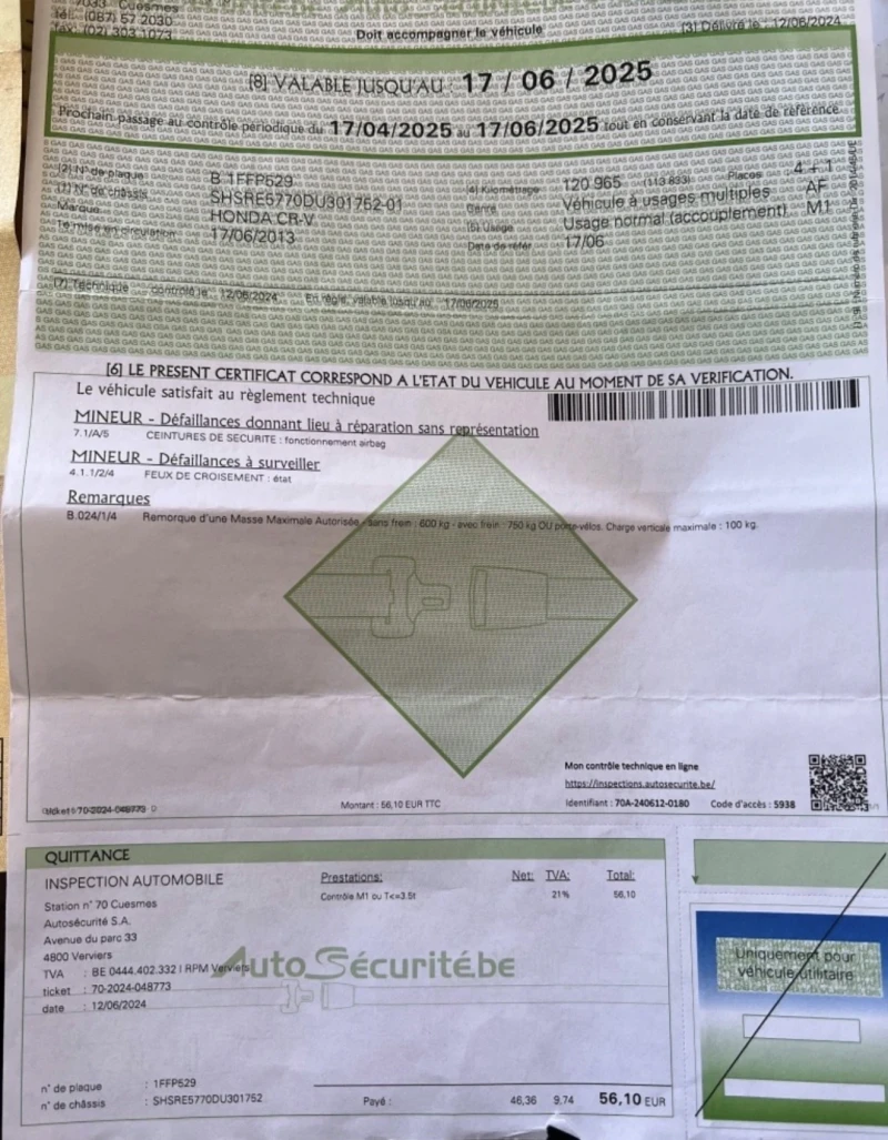 Honda Cr-v 2.0v TEC Бензин-лизинг през  Уникредит по 185 евро, снимка 16 - Автомобили и джипове - 53427472