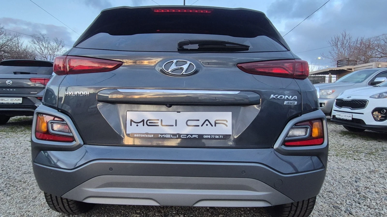 Hyundai Kona 1.6GRDI АВТОМАТ 4Х4 КОЖА ЛИЗИНГ ВИДЕО , снимка 5 - Автомобили и джипове - 53818476