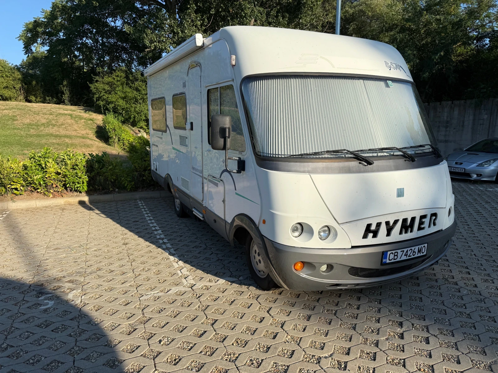 Кемпер HYMER / ERIBA B574, снимка 2 - Каравани и кемпери - 55553124
