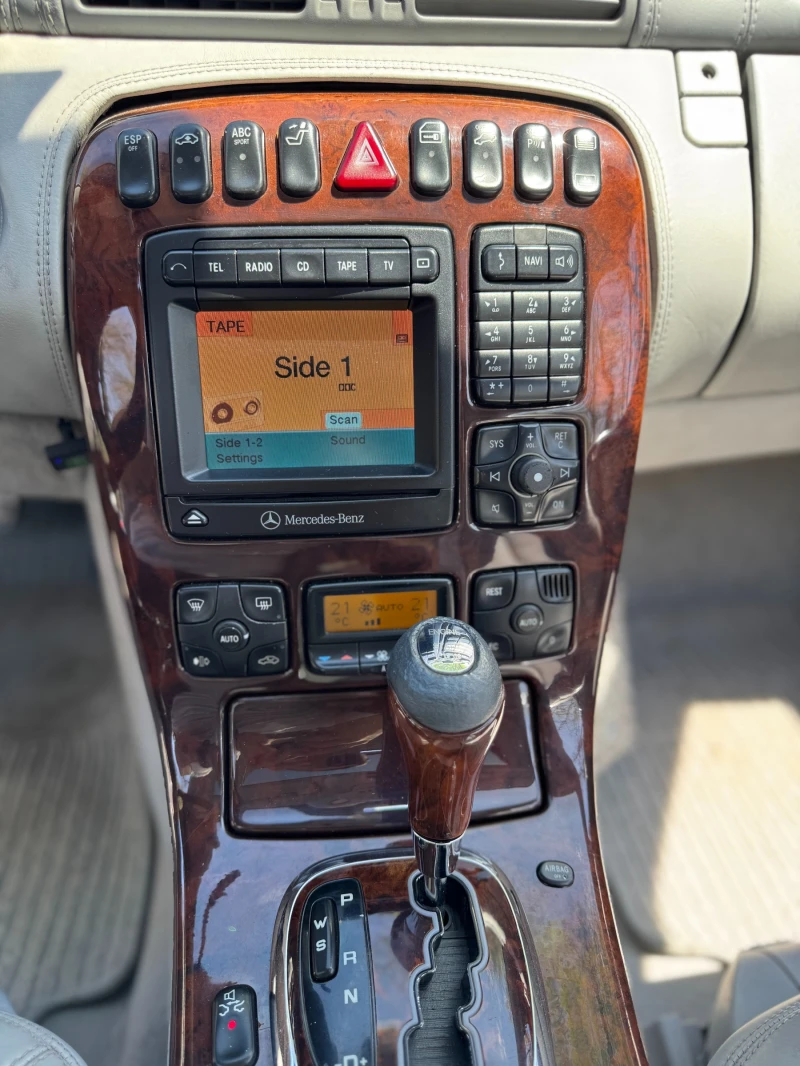 Mercedes-Benz CL 500 Газ Bose, снимка 12 - Автомобили и джипове - 51189320