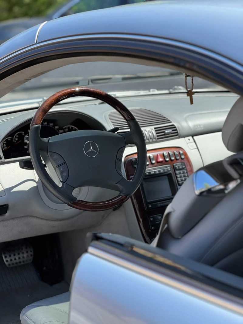 Mercedes-Benz CL 500 Газ Bose, снимка 9 - Автомобили и джипове - 51189320