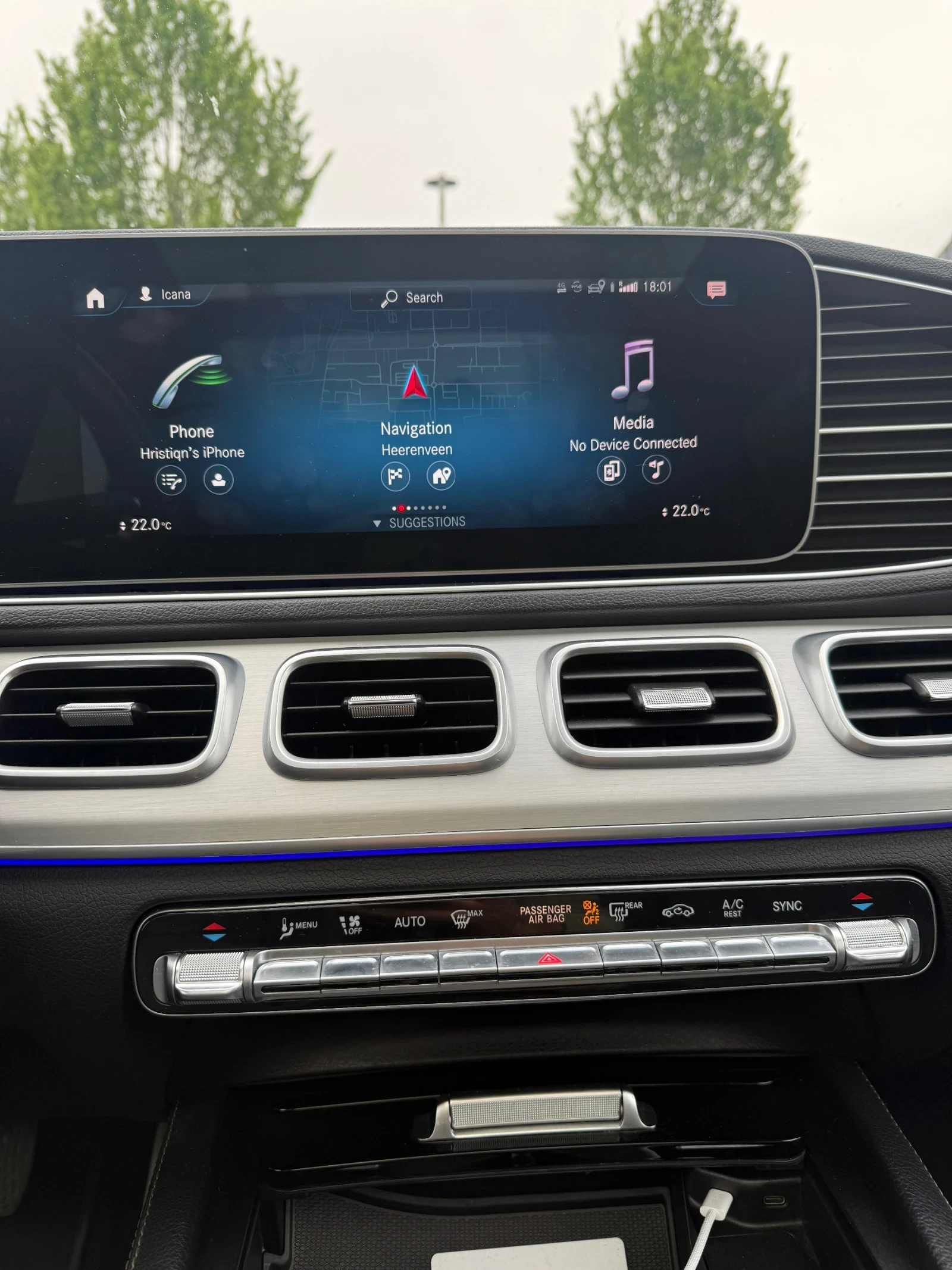 Mercedes-Benz GLE 450, снимка 7 - Автомобили и джипове - 54416346