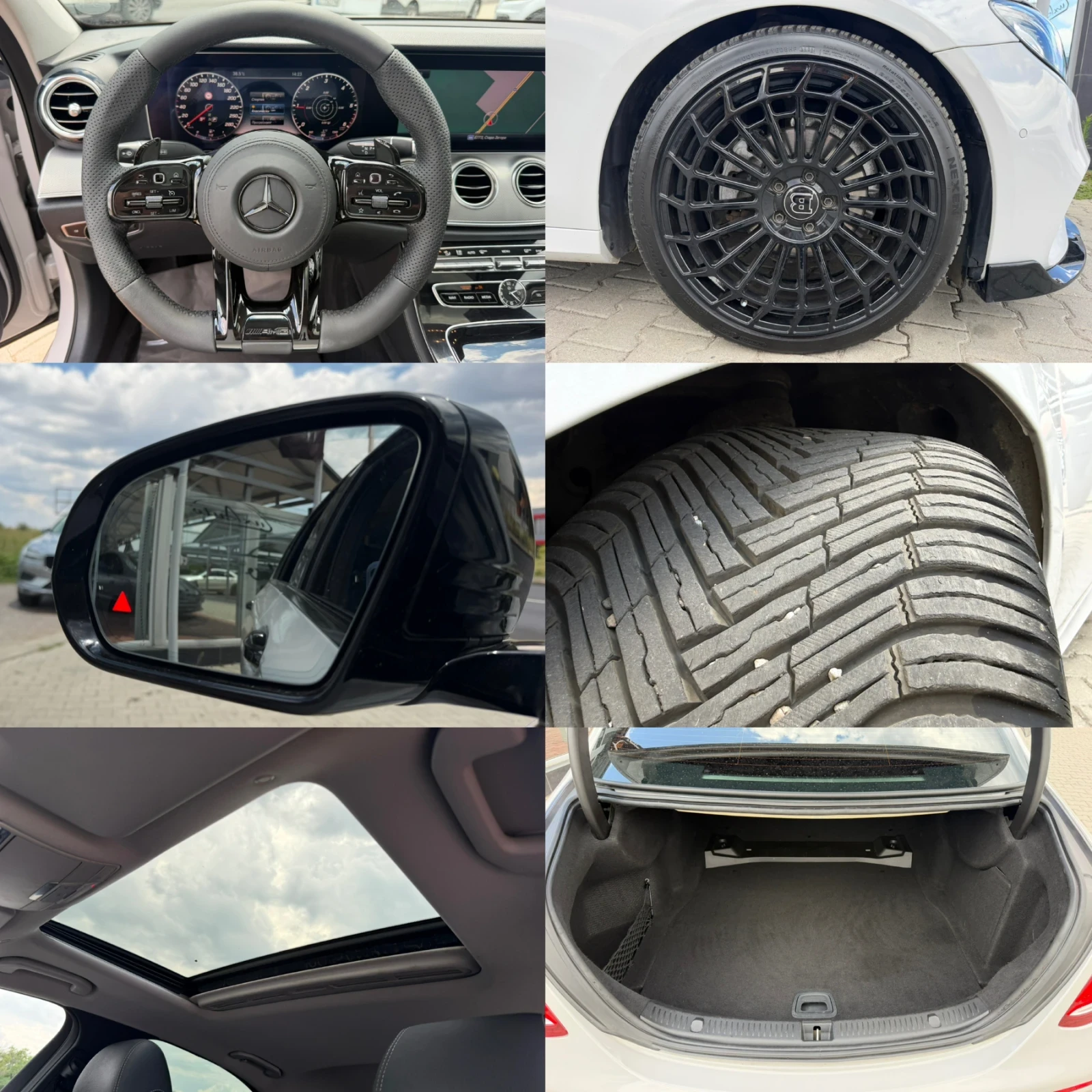 Mercedes-Benz E 220 BRABUS#NAPPA#BURM#DIGITAL#, снимка 8 - Автомобили и джипове - 55333339