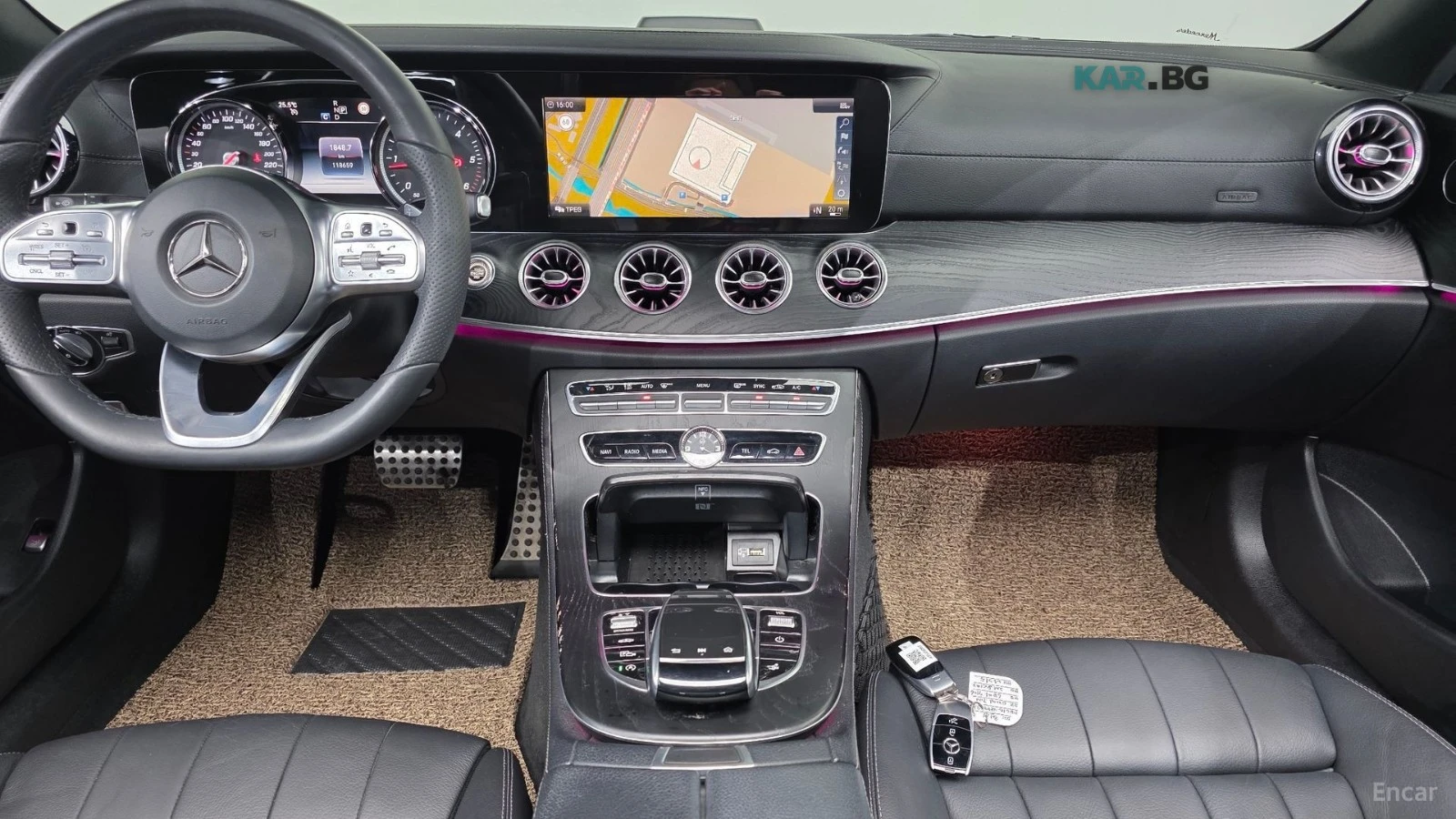 Mercedes-Benz E 220 DIESEL* COUPE* PANO* LANE ASS* HUD*  | Mobile.bg � ����������� 17