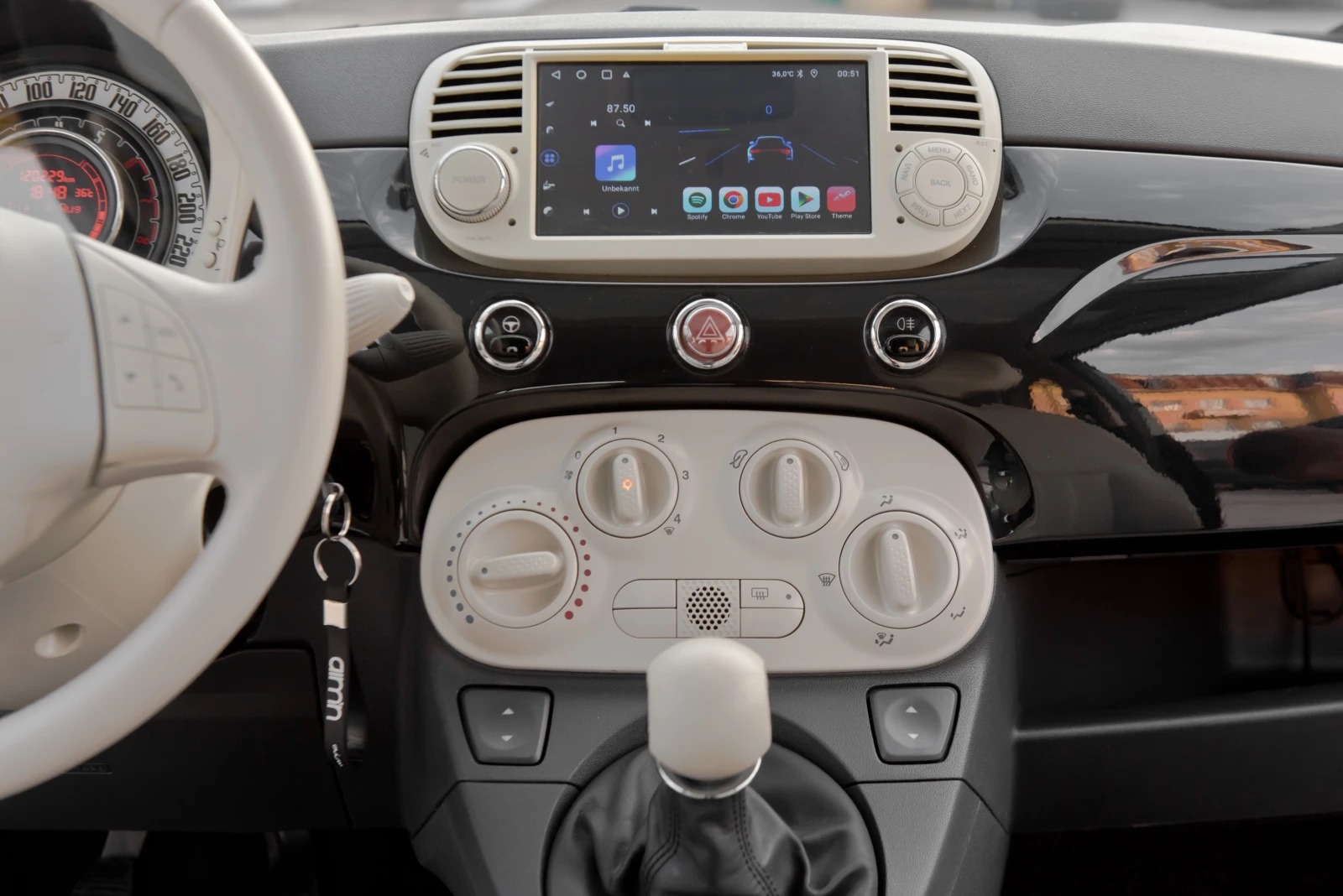 Fiat 500 1.2i-ANDROID-NAVI - 122���.�� - �������� ������� | Mobile.bg � ����������� 16
