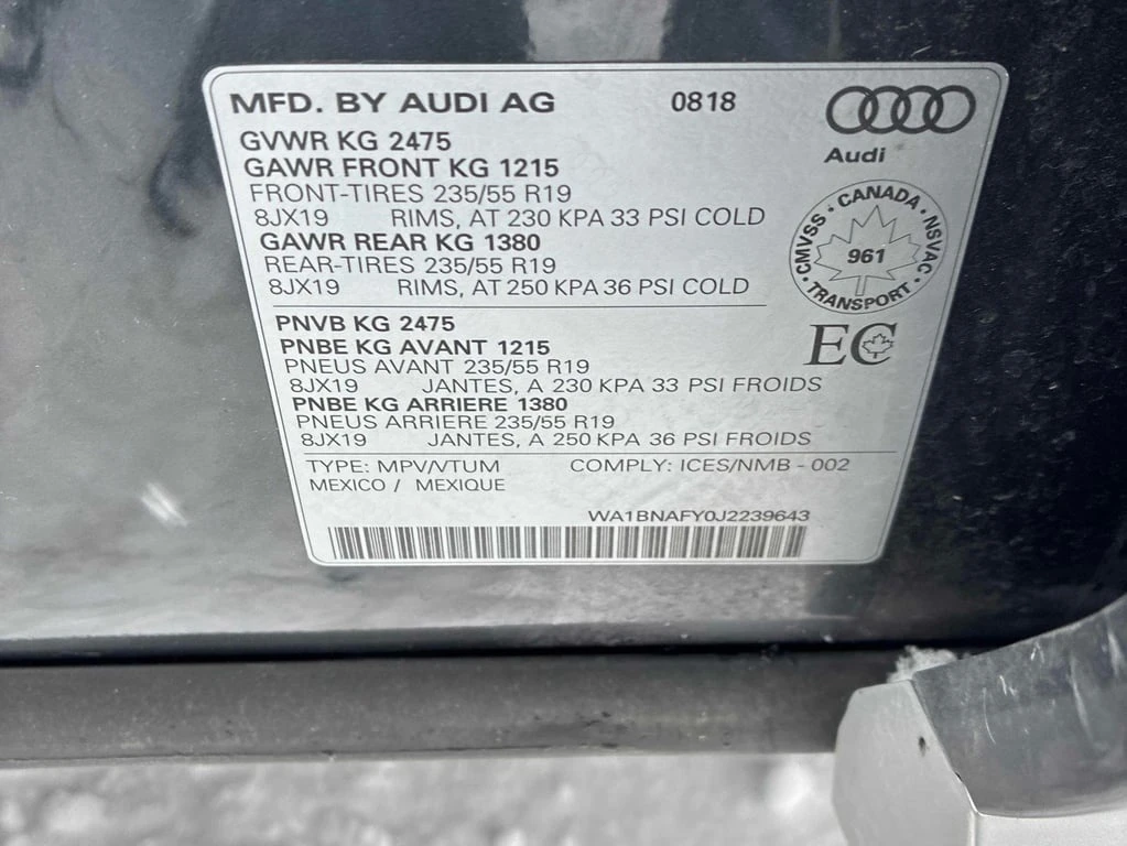 Audi Q5 2018 Progressiv * CARFAX * ��� ������������ ������ | Mobile.bg � ����������� 17