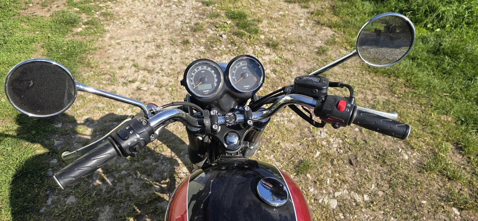 Triumph Bonneville T100, снимка 2 - Мотоциклети и мототехника - 54238123