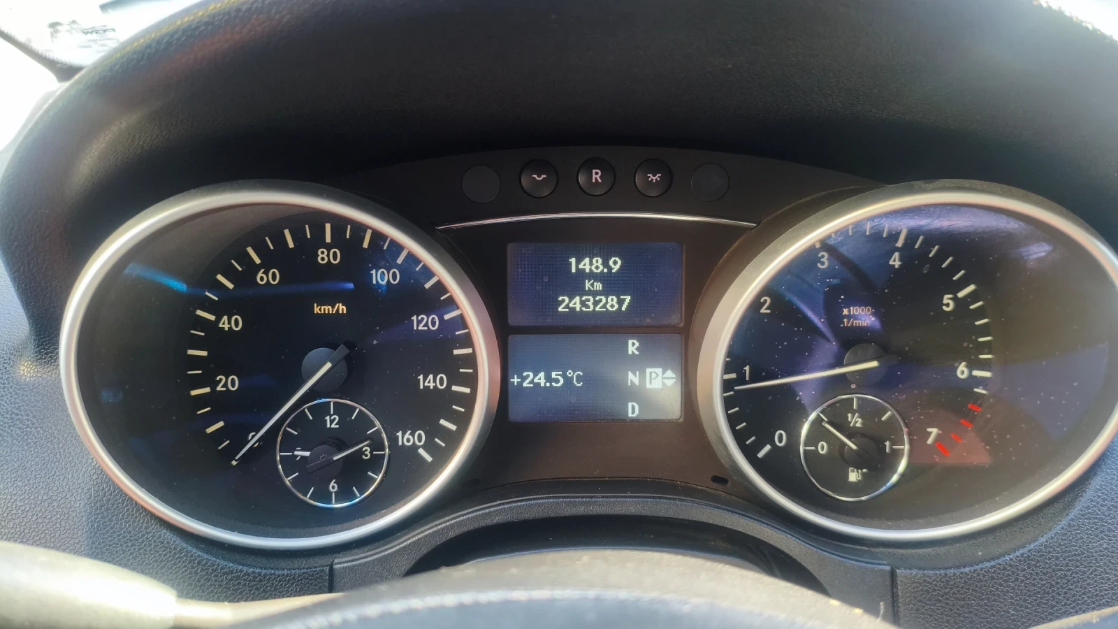 Mercedes-Benz ML 550 Mercedes 4 mastic LPG Kless, снимка 6 - Автомобили и джипове - 55508409