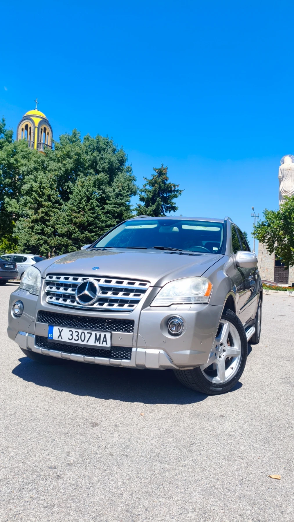 Mercedes-Benz ML 550 Mercedes 4 mastic LPG Kless