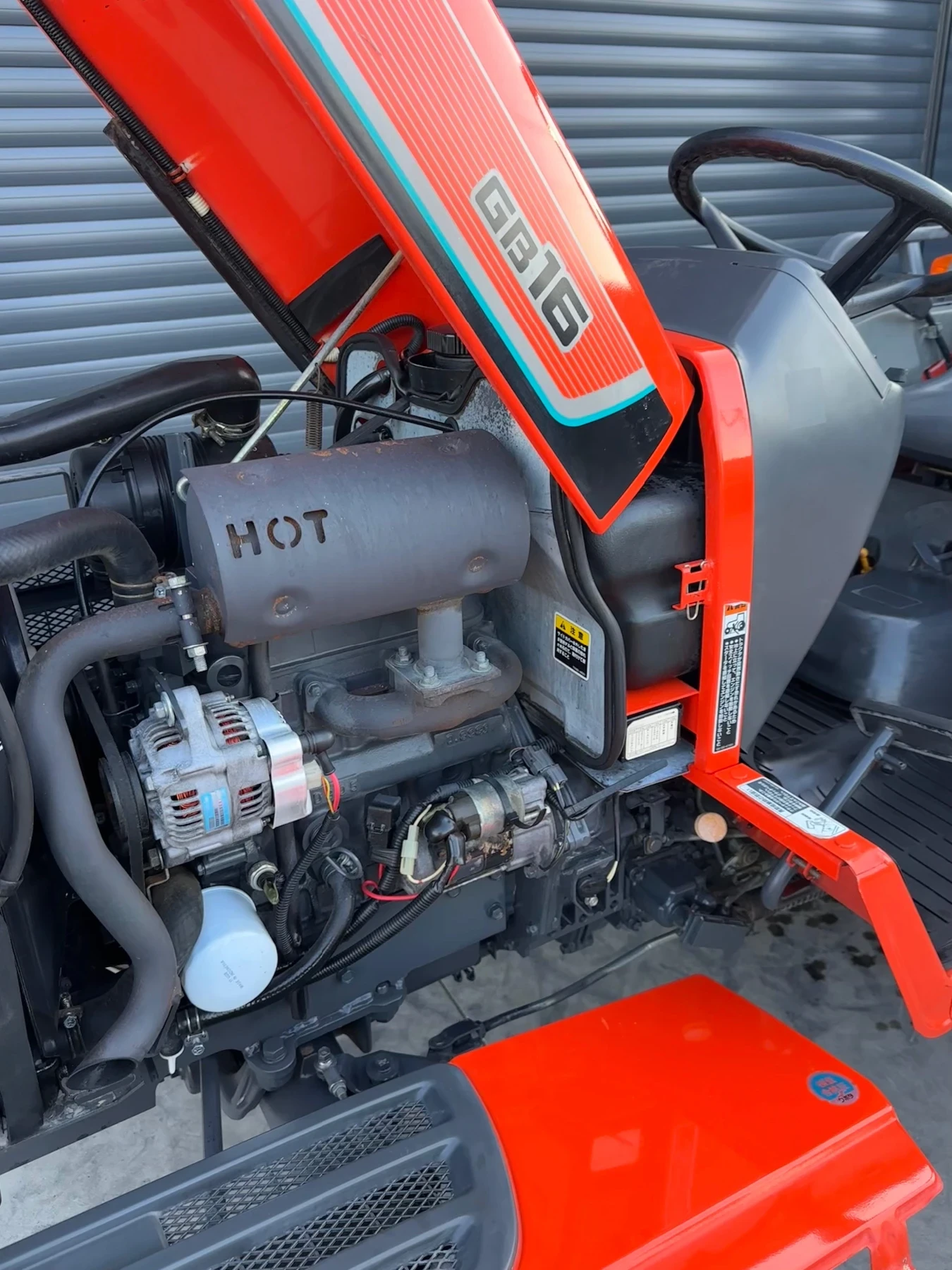 Трактор Kubota GB16 170мч. - изображение 10