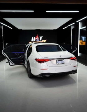 Mercedes-Benz S 580 BURMESTER/ПАНОРАМА/ДИСТРОНИК/ОБДУХВАНЕ, снимка 5