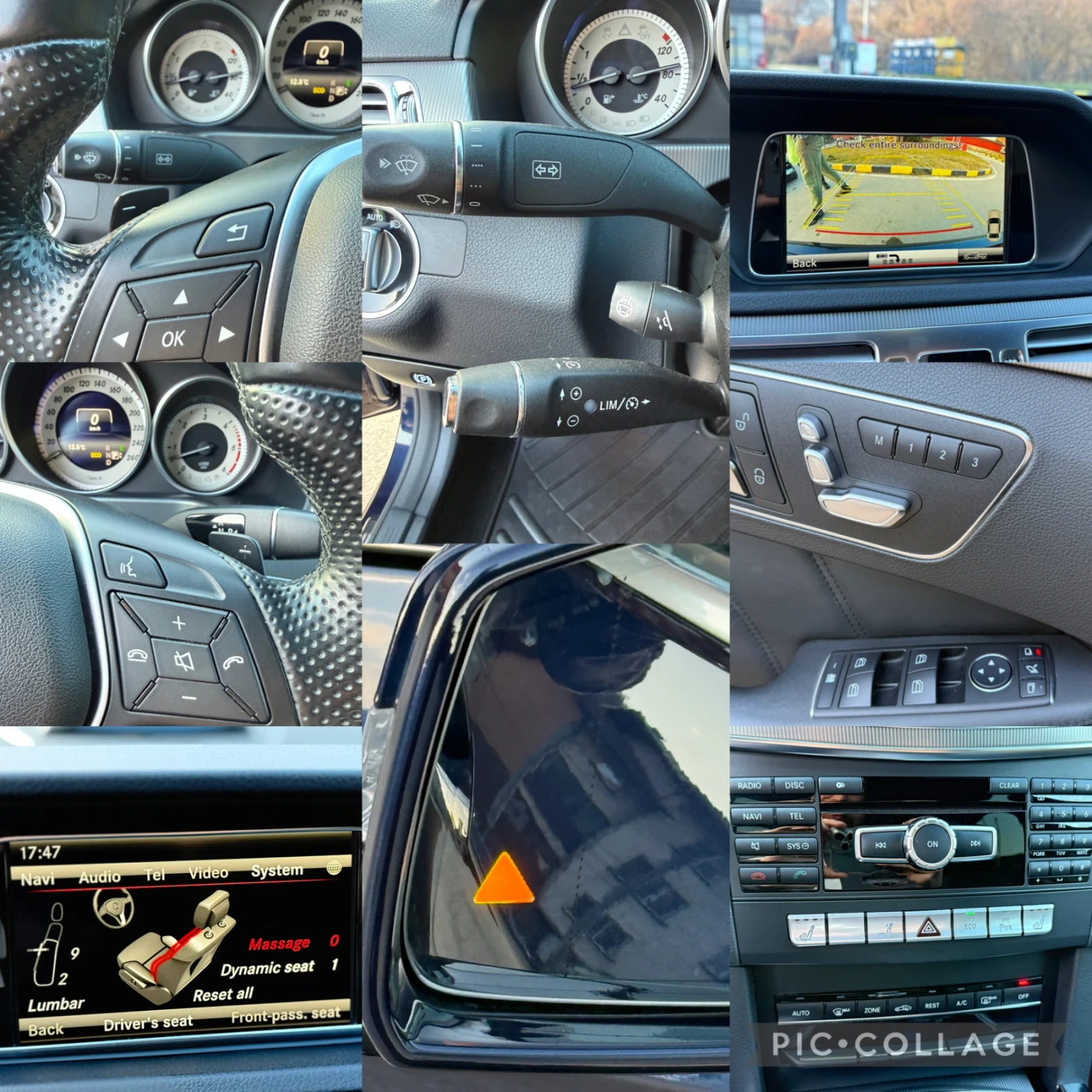 Mercedes-Benz E 350 350CDI Masaj* Navigacia* Kamera* Koja* Distronic, снимка 17 - Автомобили и джипове - 53885187