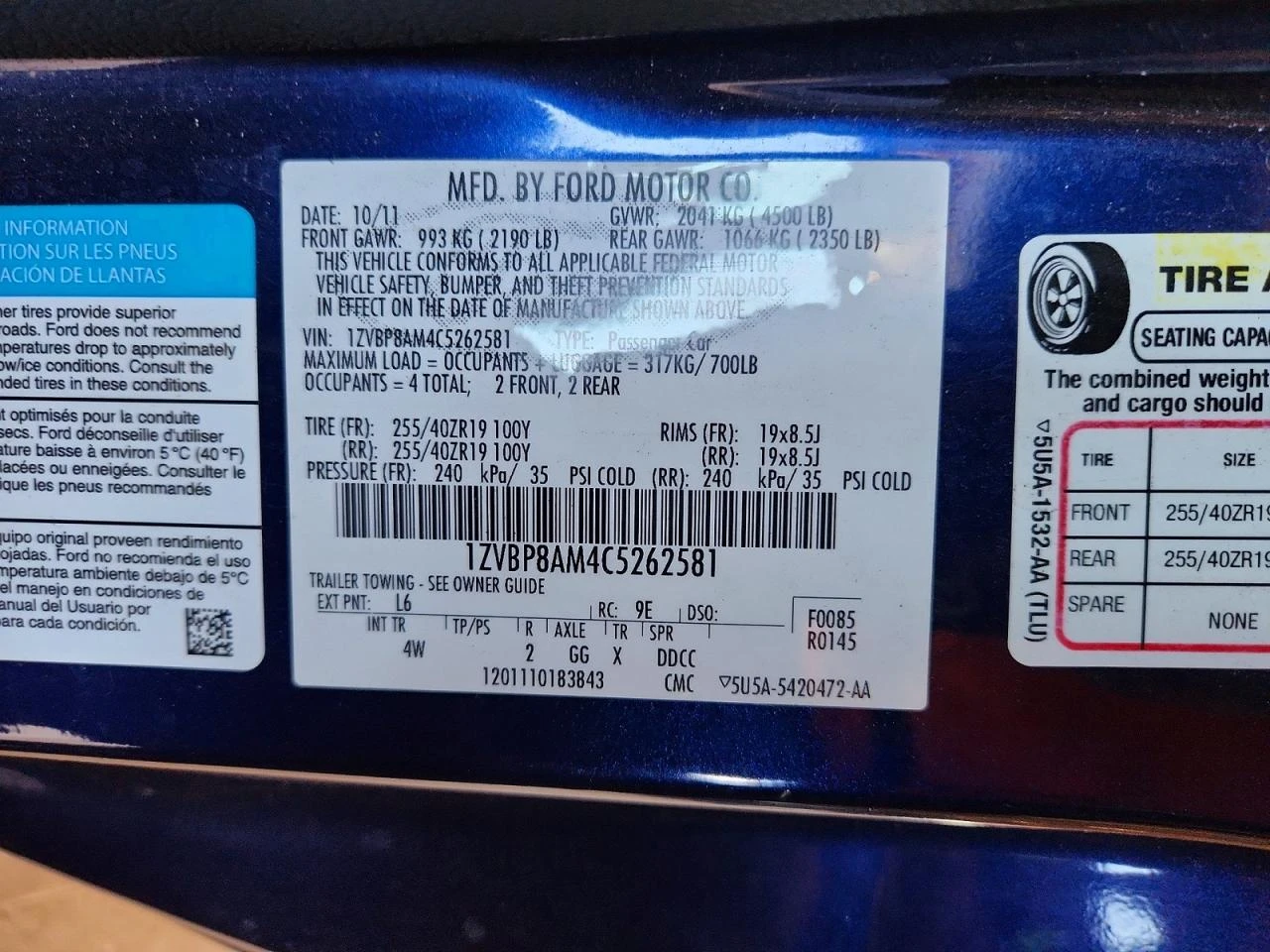 Ford Mustang 3.7l, снимка 12 - Автомобили и джипове - 54002289