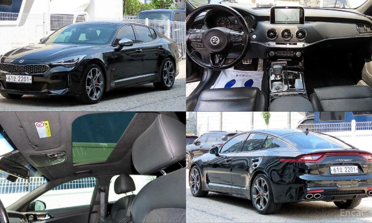 Kia Stinger 2.0* TURBO* AWD* PRATINUM* ХЕДЪП* ОБДУХВАНЕ* КАМЕР, снимка 5 - Автомобили и джипове - 55028820