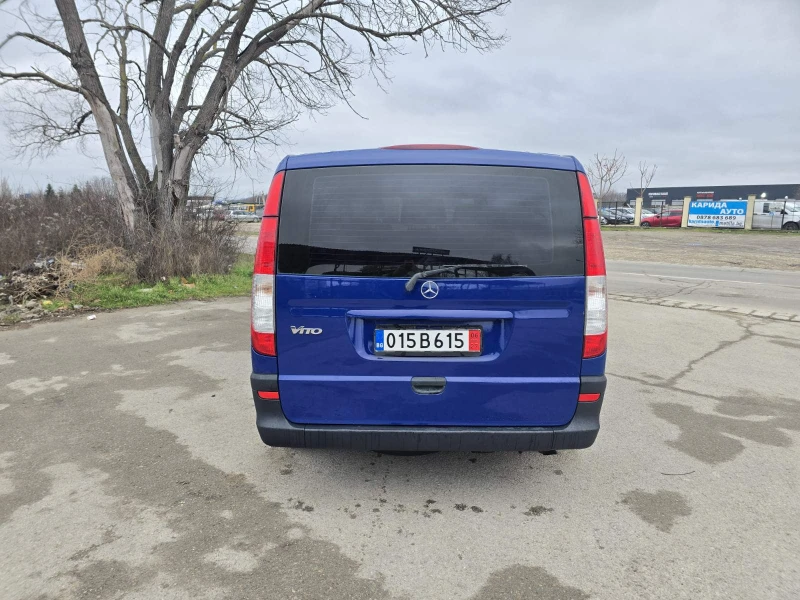 Mercedes-Benz Vito 111/CDI, 9места, Климатик, Дълга база, снимка 5 - Бусове и автобуси - 53393156