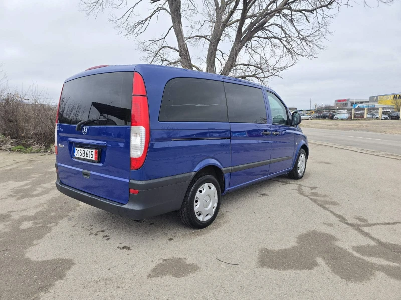 Mercedes-Benz Vito 111/CDI, 9места, Климатик, Дълга база, снимка 4 - Бусове и автобуси - 53393156