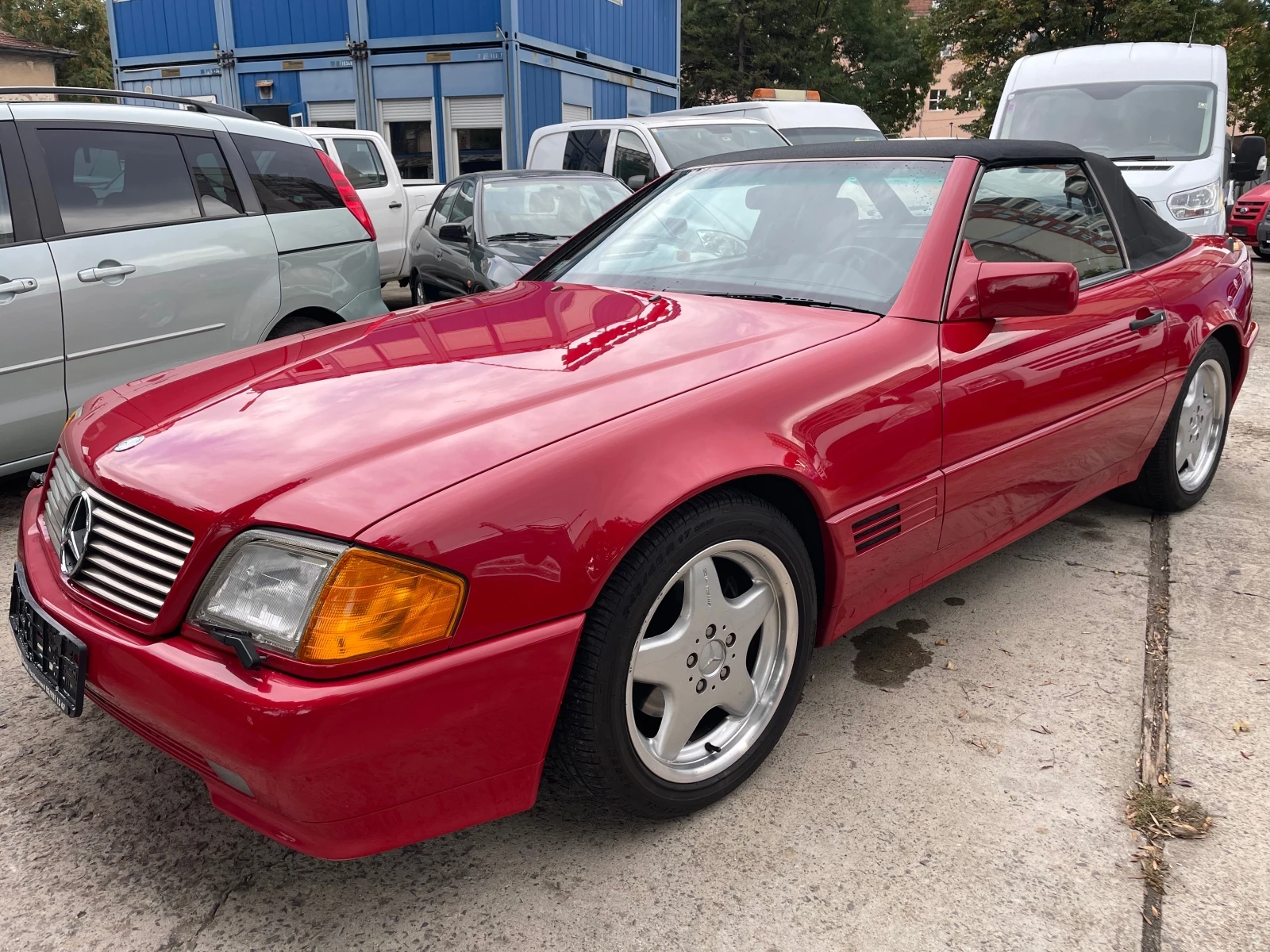 Mercedes-Benz SL 500 64х.мили | Mobile.bg — изображение 15