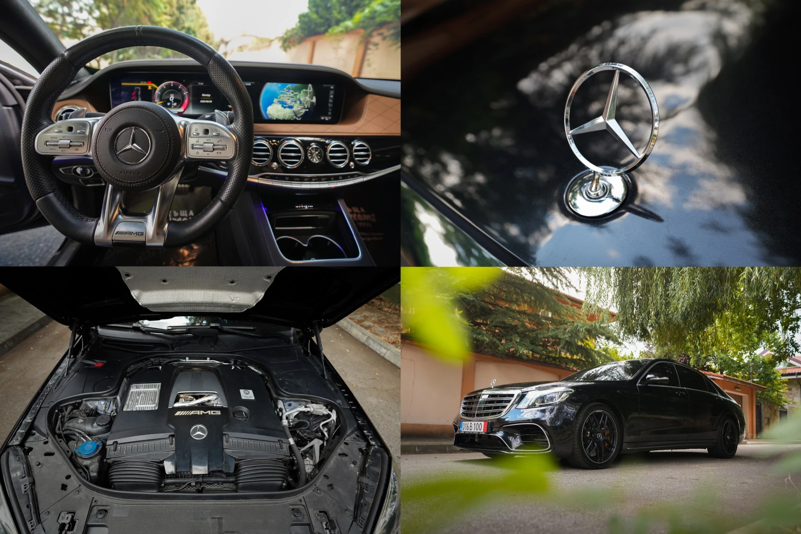 Mercedes-Benz S 63 AMG LONG| DESIGNO| BURMESTER| CARBON CERAMIC| TV| FULL | Mobile.bg   14