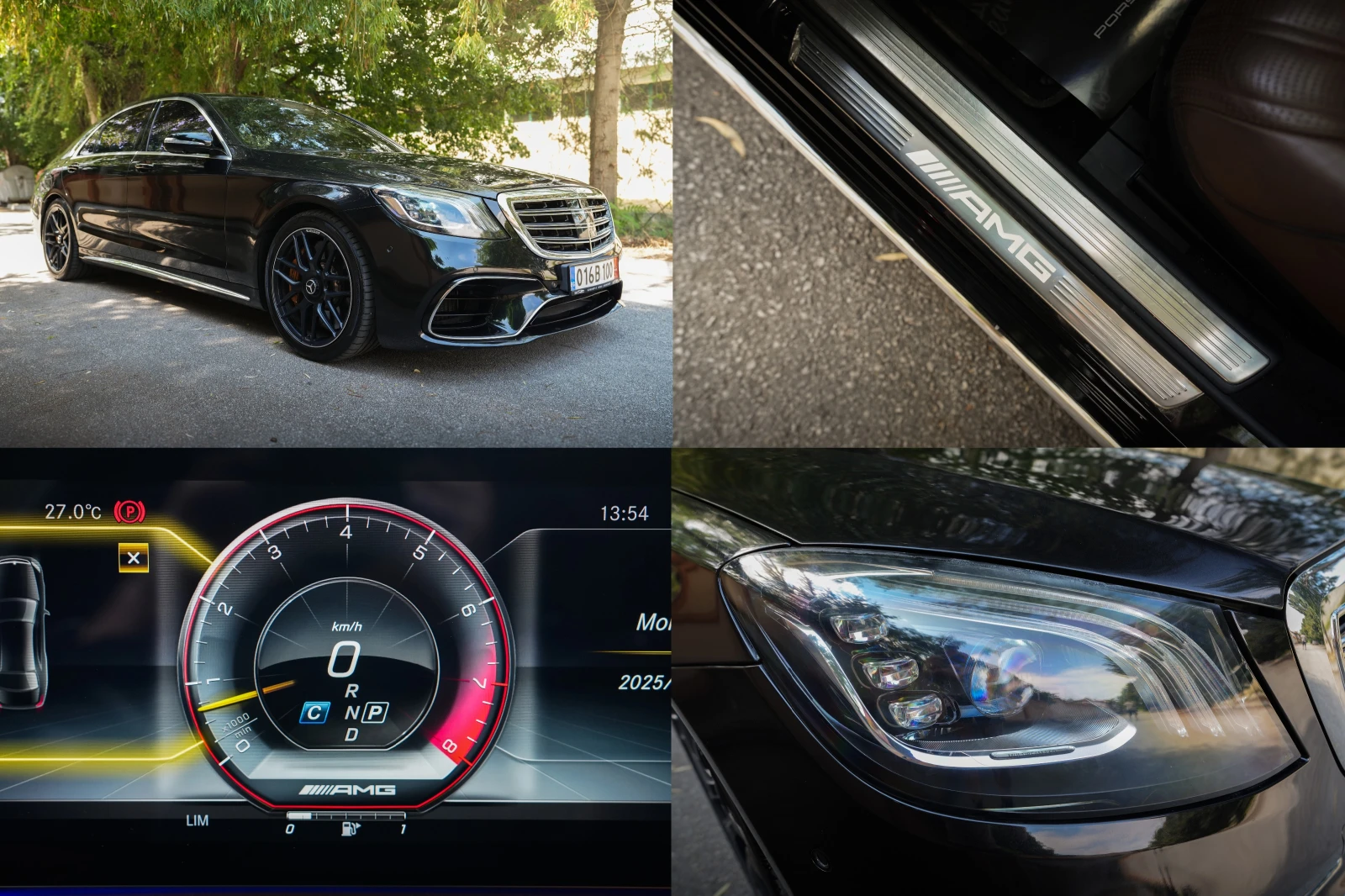 Mercedes-Benz S 63 AMG LONG| DESIGNO| BURMESTER| CARBON CERAMIC| TV| FULL | Mobile.bg   13