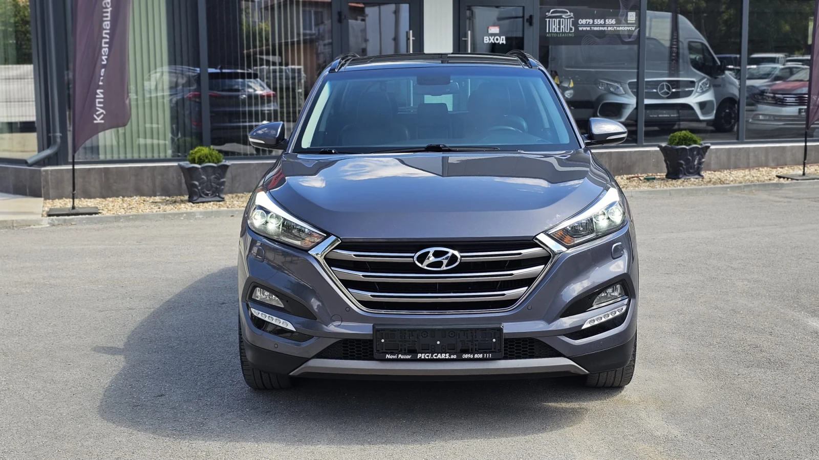Hyundai Tucson 1.6T-GDi 4WD 7SP AUTO-СЕРВИЗНА ИСТ-ТОП СЪСТ-ЛИЗИНГ - изображение 2