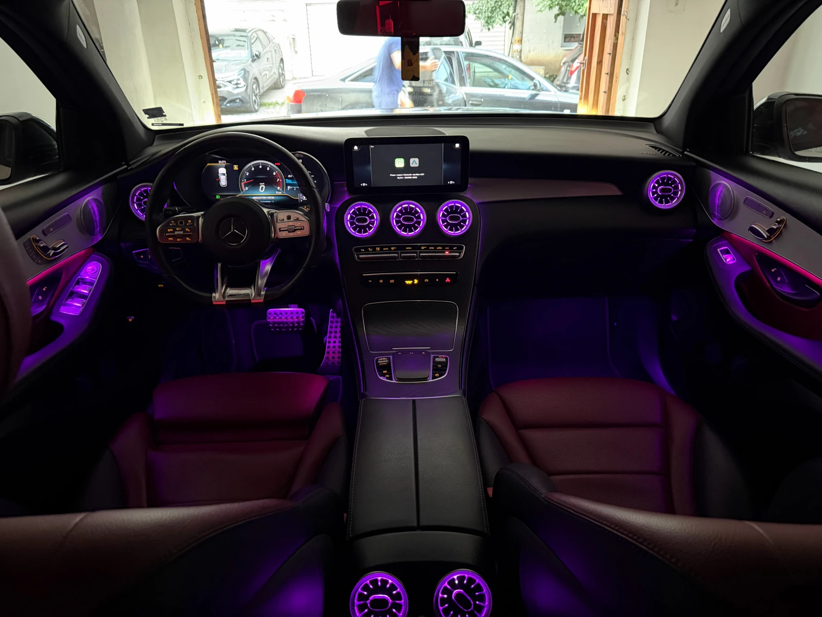 Mercedes-Benz GLC 300 AMG, Burmester, | Night packet, keyless go, снимка 15 - Автомобили и джипове - 54837743