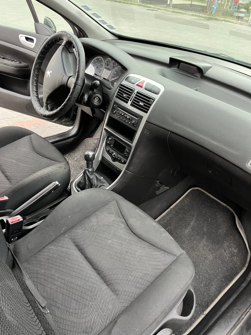 Peugeot 307 2.0 HDI, снимка 12 - Автомобили и джипове - 47346299